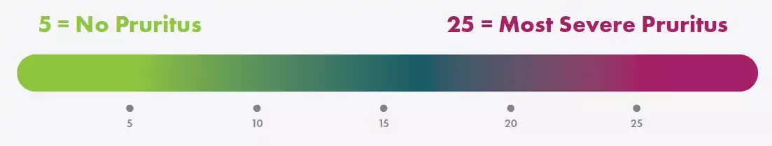 Pruritus assessment scale